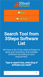 Mobile Screenshot of 3stepsoftware.com